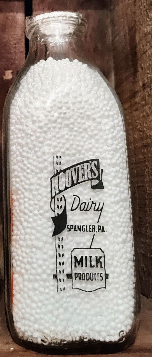 Hoover's Dairy milk products bottle